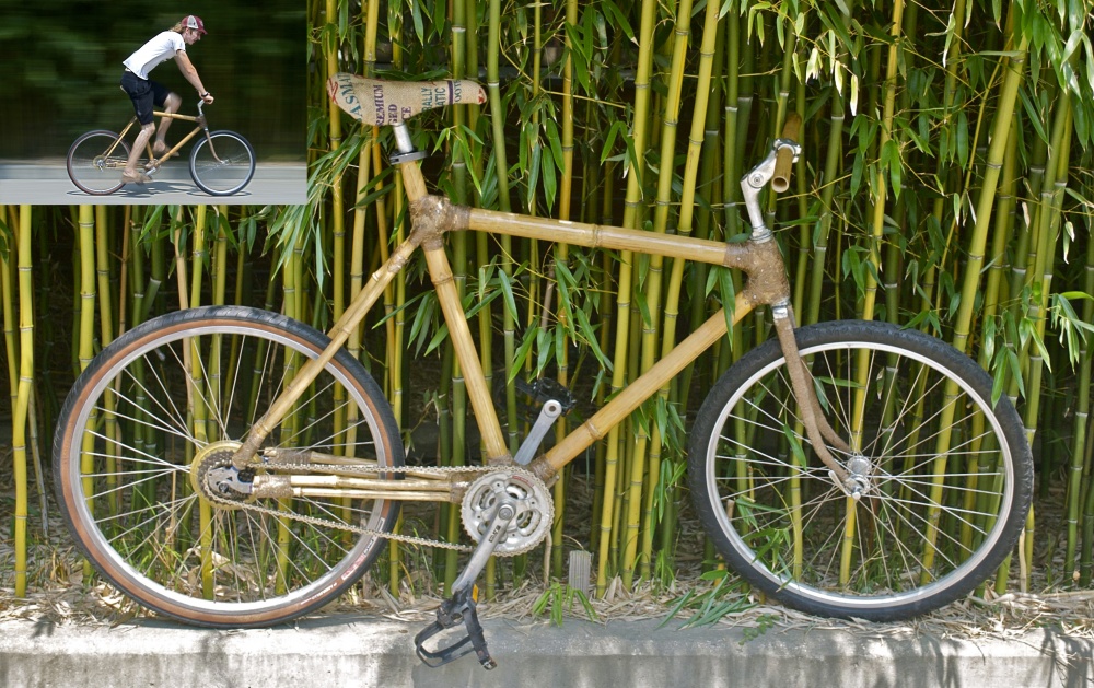 Bamboo bike built in in 2009