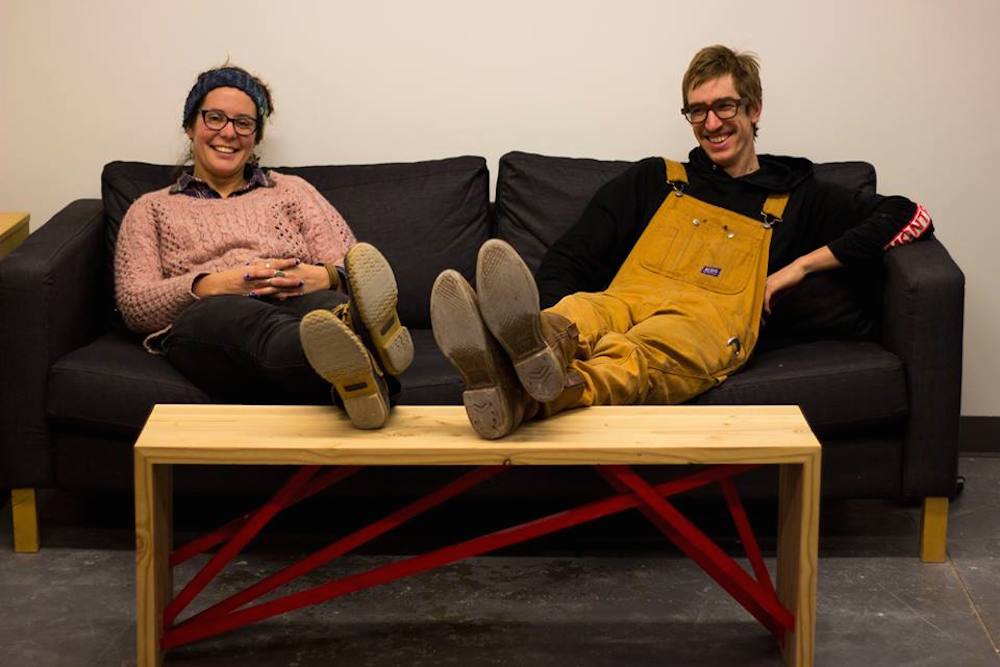 The core members of the Public Workshop team (Building Heroes) designed a series of unique benches to be installed throughout the city and sold to raise money for future projects. 