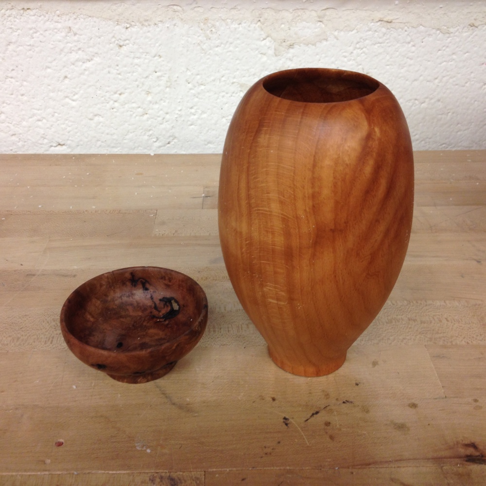Turning projects made with my custom turning tool (see Tool Hacks section).