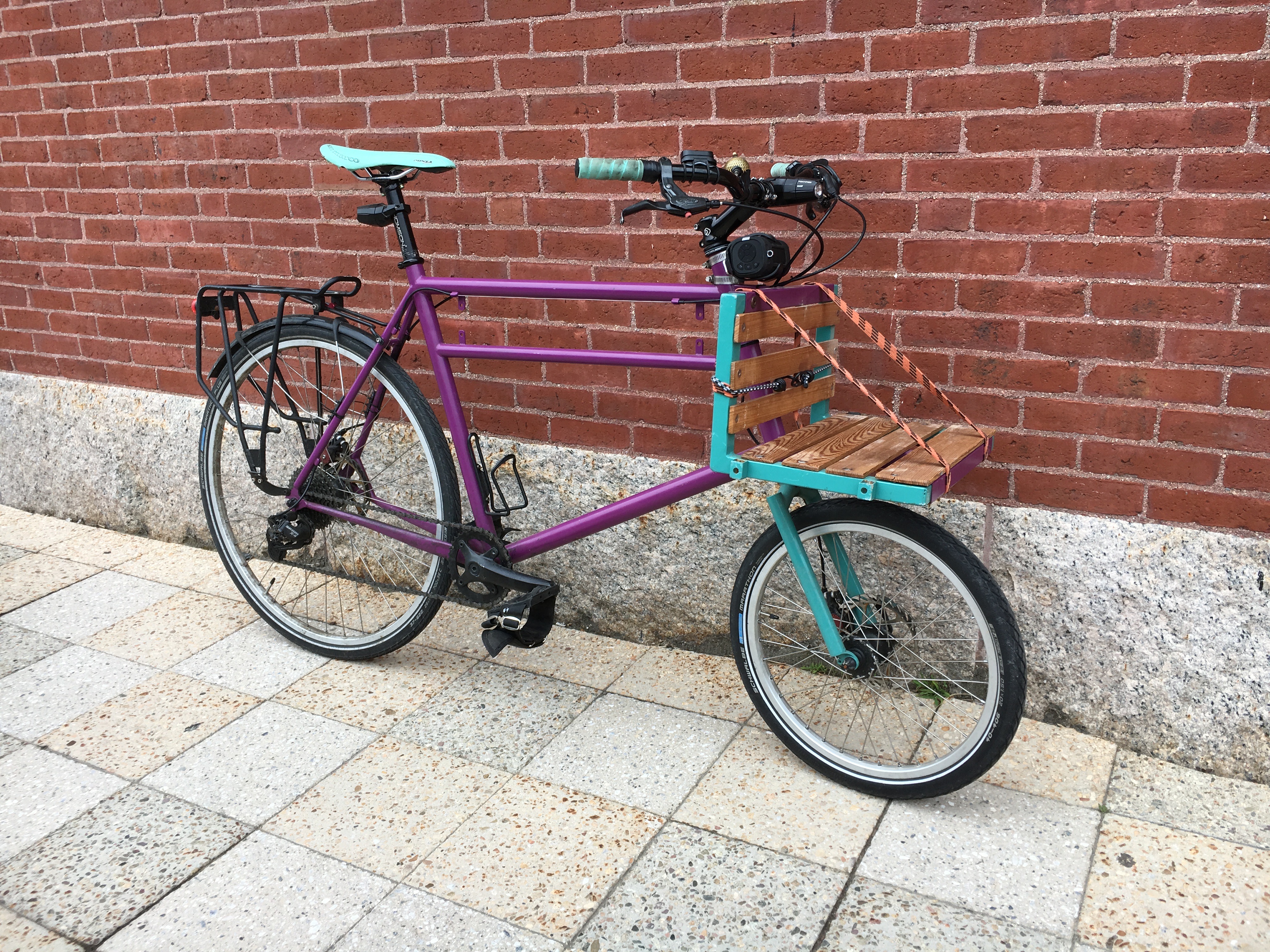 Cycle Truck built for heavy lifting and transport.